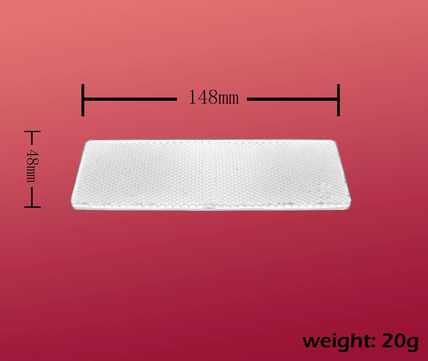 Пластиковый светоотражающий отражатель для автомобиля грузовика прицепа ночная