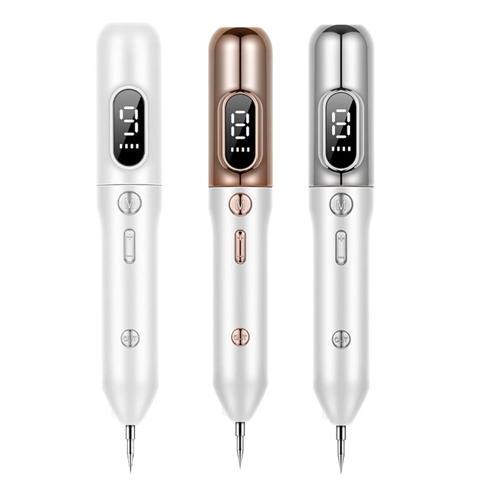 

9 уровня ЖК-дисплей уход за кожей лица темное пятно для удаления родинок лазерное удаление татуировок плазменной ручка машина для чистки ли...