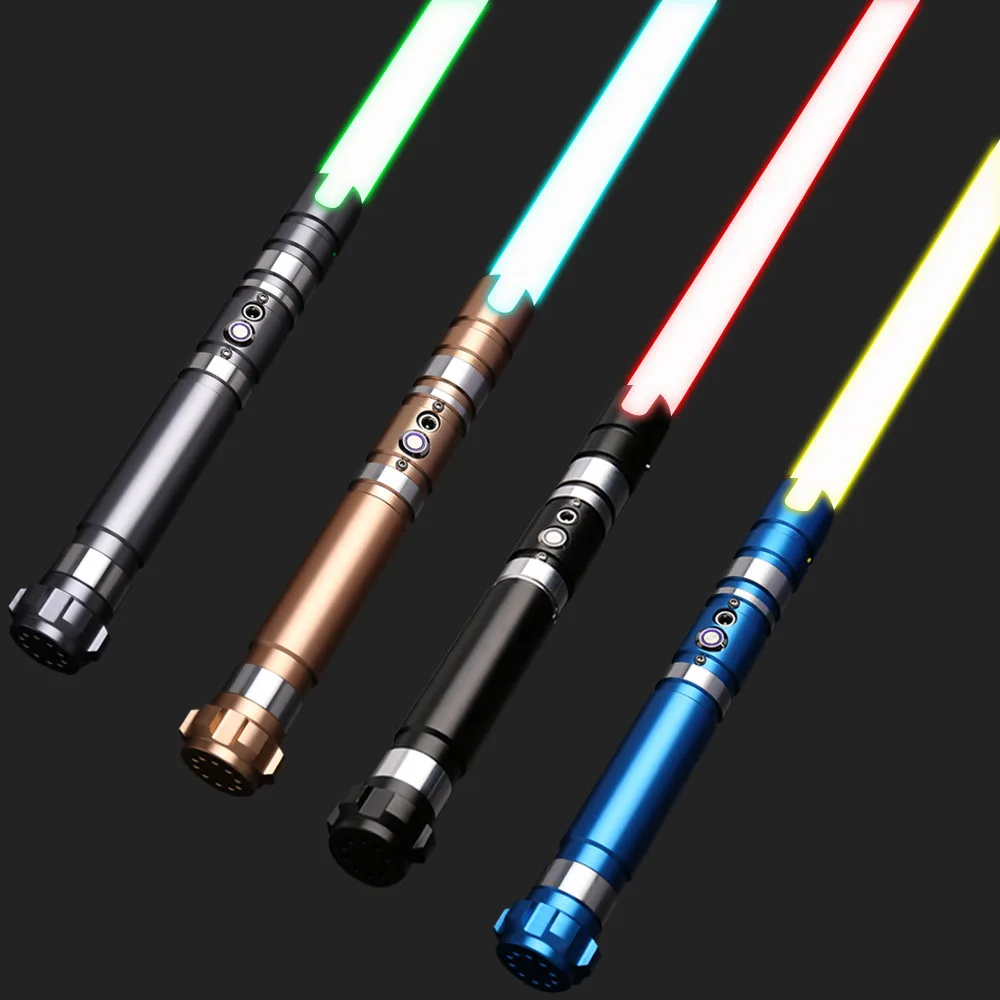 

X-TREX RGB Lightsaber Dueling Blaster Metal Hilt 12 Colors 10 Set Soundfonts Toys TXQ Juguetes Cosplay Gift Laser Light Saber