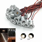 Светодиодный мини-прожектор, 1 Вт, IP65, 12 В, с регулируемой яркостью, точечный светильник Focos для KTV вечерние, потолка, лестницы, дорожки, освещения шкафа