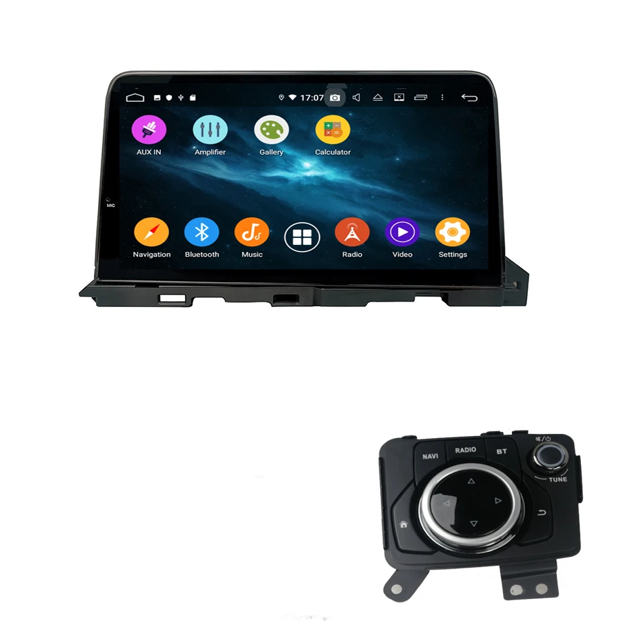 Автомобильный радиоприемник 6 ядер 9 дюймов Android 10 0 PX6 для Mazda Atenza 2019 2020 новая мышь