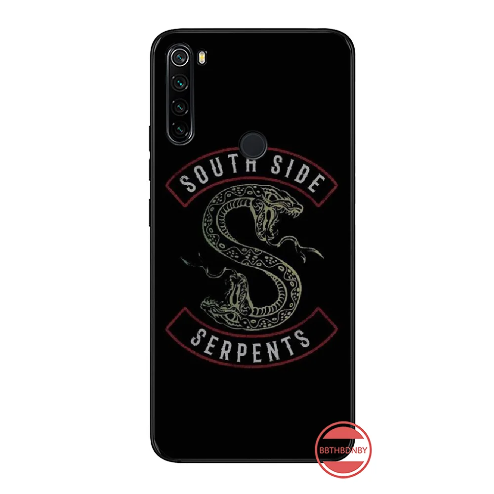 ТВ ривердейл &quotюжная сторона змеи&quot Змеиная кожа черный чехол для телефона