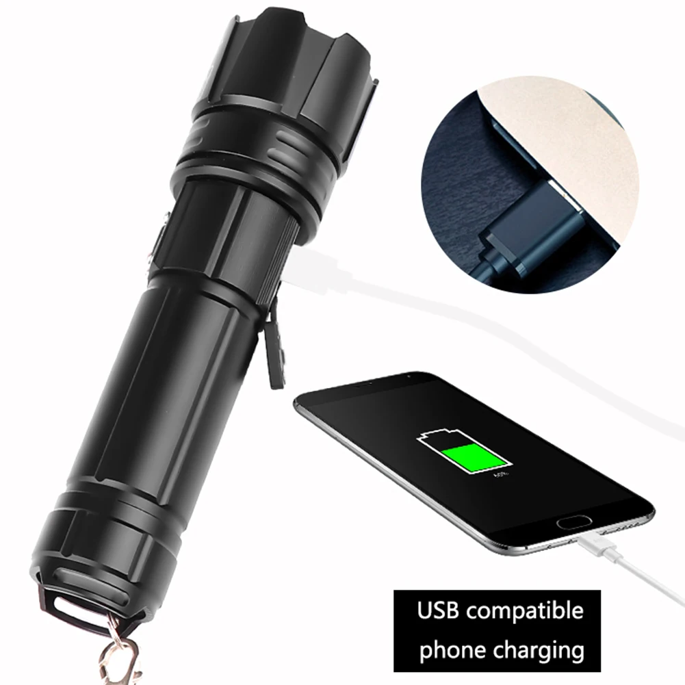 Портативный 1500 люмен портативный светодиодный вспышка светильник