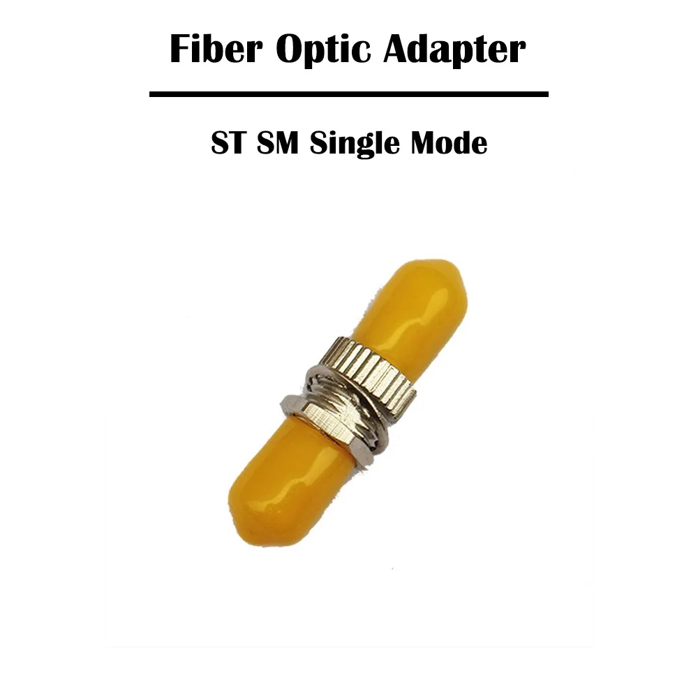 5 шт. ST UPC SM одномодовый мм многомодовый волоконный адаптер Simplex FTTH Ethernet сеть для