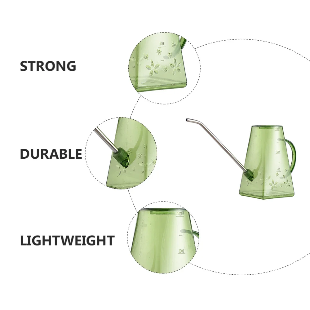 

1pc 1.4L Watering Kettle Useful Watering Can Home Watering Pot with Long Spout