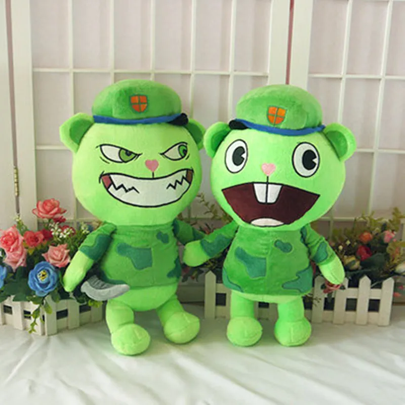 

Cute Happy Tree Friends Plush Dolls Kawaii Cartoon Anime Plush Toys Flakey Flippy Soft Pillow Room Decor Dolls Gifts For Kids