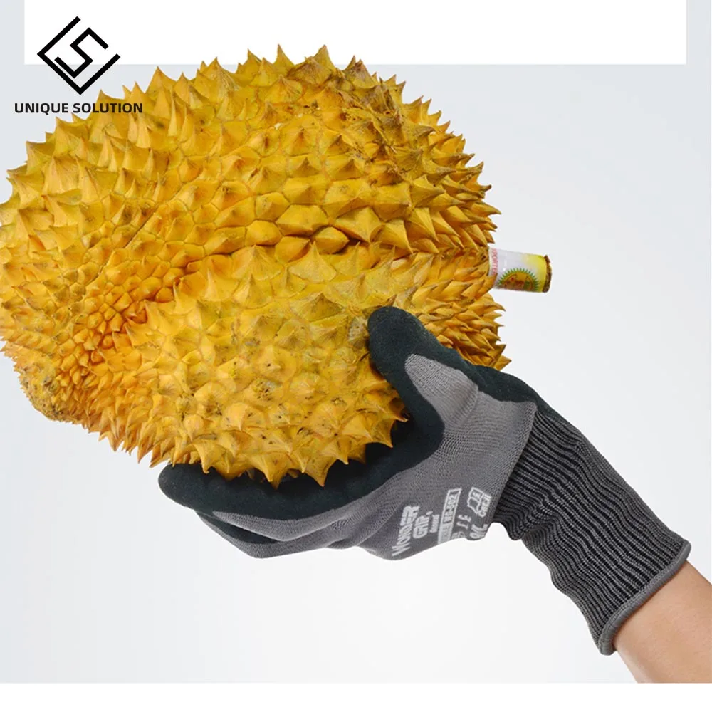 Садовые перчатки нитриловые резиновые для садоводства легко копаются и