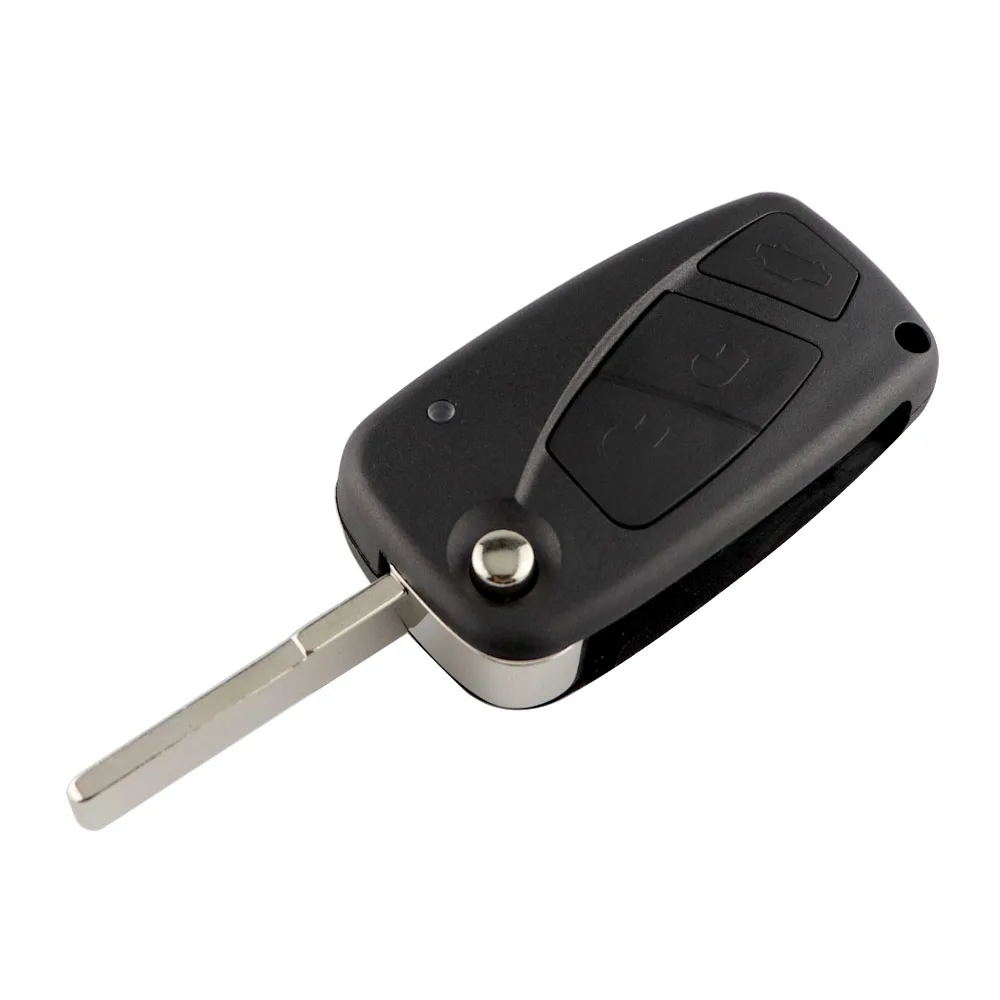 

YIQIXIN 3 кнопки Черный Синий складной дистанционный Автомобильный ключ чехол для Fiat 500 Punto Ducato Stilo, Panda EVO Bravo Doblo Qubo Idea