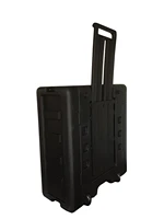 new arrive hot sale tricases factory ip65 waterproof shockproof dustproof rotational molded 4u simple rack cases