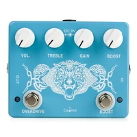 caline cp 79 wolfpack overdrive boost 2 in 1 guitar effect pedal guitar accessories