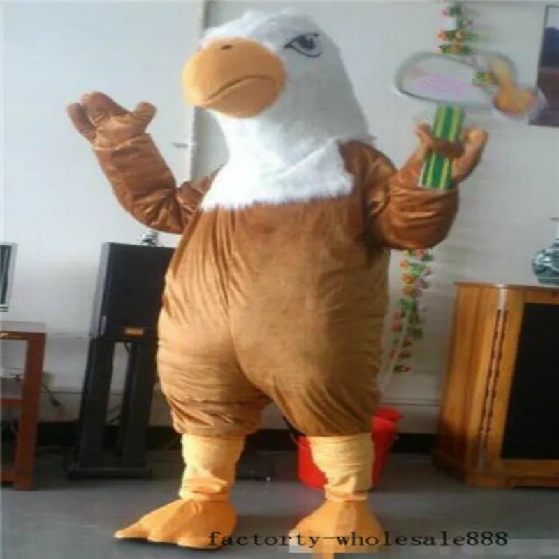 

Коричневая Орел-талисман костюм реклама нарядное платье Косплэй Фурсьют с персонажами из мультфильмов комплекты одежды для детей; Костюм н...