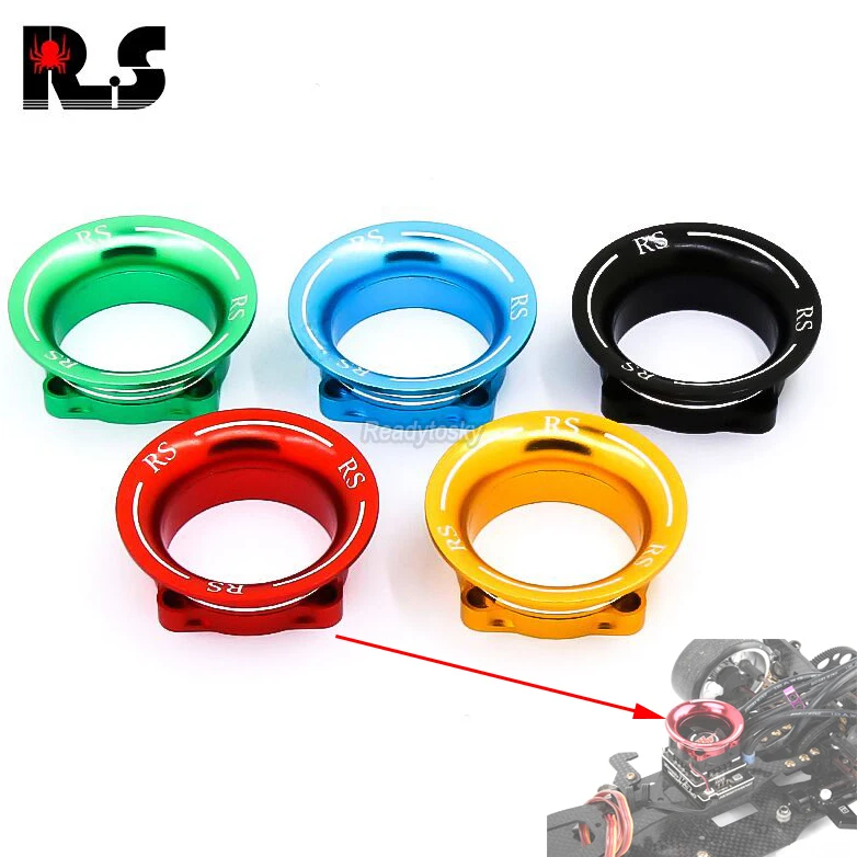 Металлическая крышка вентилятора охлаждения ESC охлаждающий канал для 1/10 1:10