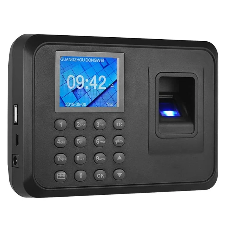 Многоязычная машина для отпечатков пальцев с паролем ЖК-дисплей 2 4 дюйма Sn может