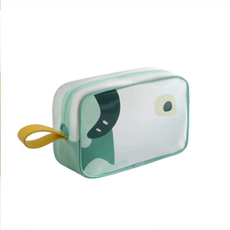 Новинка 2021 прозрачная дорожная женская косметичка на молнии прозрачный