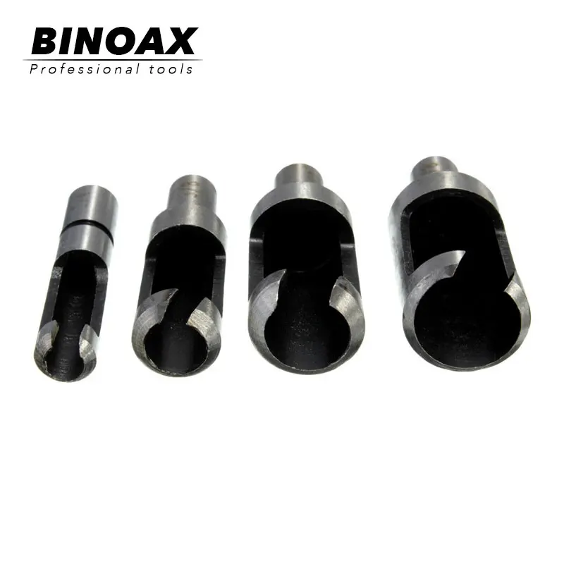 BINOAX 4 шт. углеродного Сталь под косой шуруп впотай, разъем кабеля резак для резки Мощность инструмент сверло Набор «сделай сам» для 6/10/13/16 мм# P00175