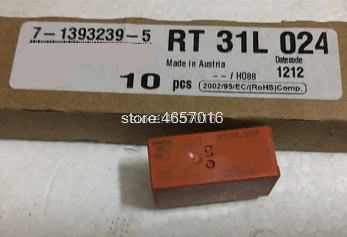 

5pcs/Lot Relay RT31L024 115F-1C-8P-24V