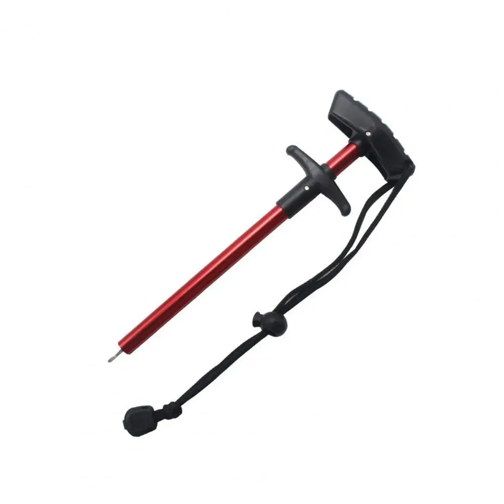 

23.5cm L Size Portable Metal T-Shaped Fish Hook Detacher with Anti-Lost Rope