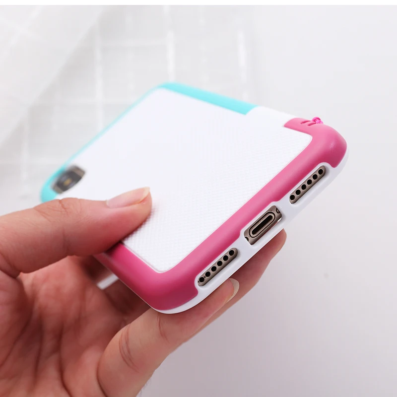 Бампер для iPhone 6 6s 7 8 plus X/XR/XS MAX мягкий чехол из ТПУ в рамке тонкие чехлы 11
