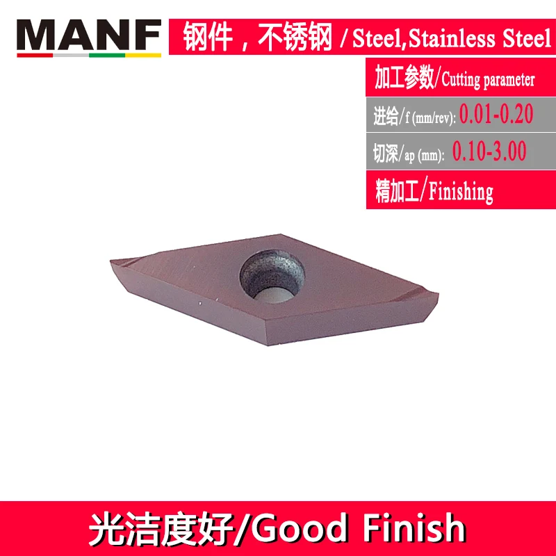 WP4670P(General) MANF токарные инструменты токарные мини-инструменты VBGT110302L-F твердосплавные вставки из карбида вольфрама Сменные Токарные Вставки SVJBR инструменты - Цвет: WP4670P(General)