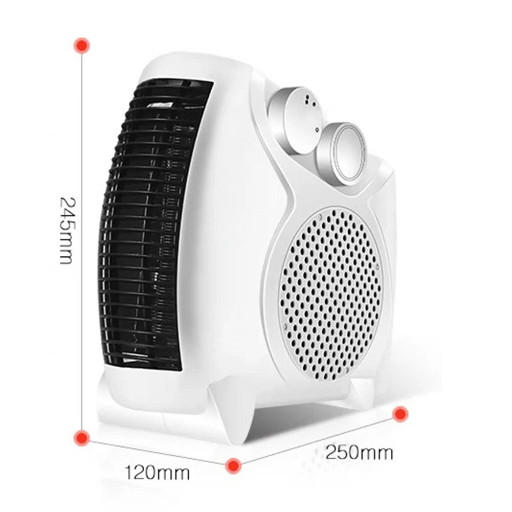 

Automatic Temperature Control Electric Heater Home Desktop Warmer Machine for Home Office Fan Stove Heater