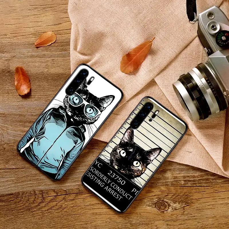 Cat для huawei Y6 Y7 Y9 Prime 2019 Коврики 10 20 Pro Nova2 3 4 Lite Nova 2i 3i 5i защитный корпус мобильных
