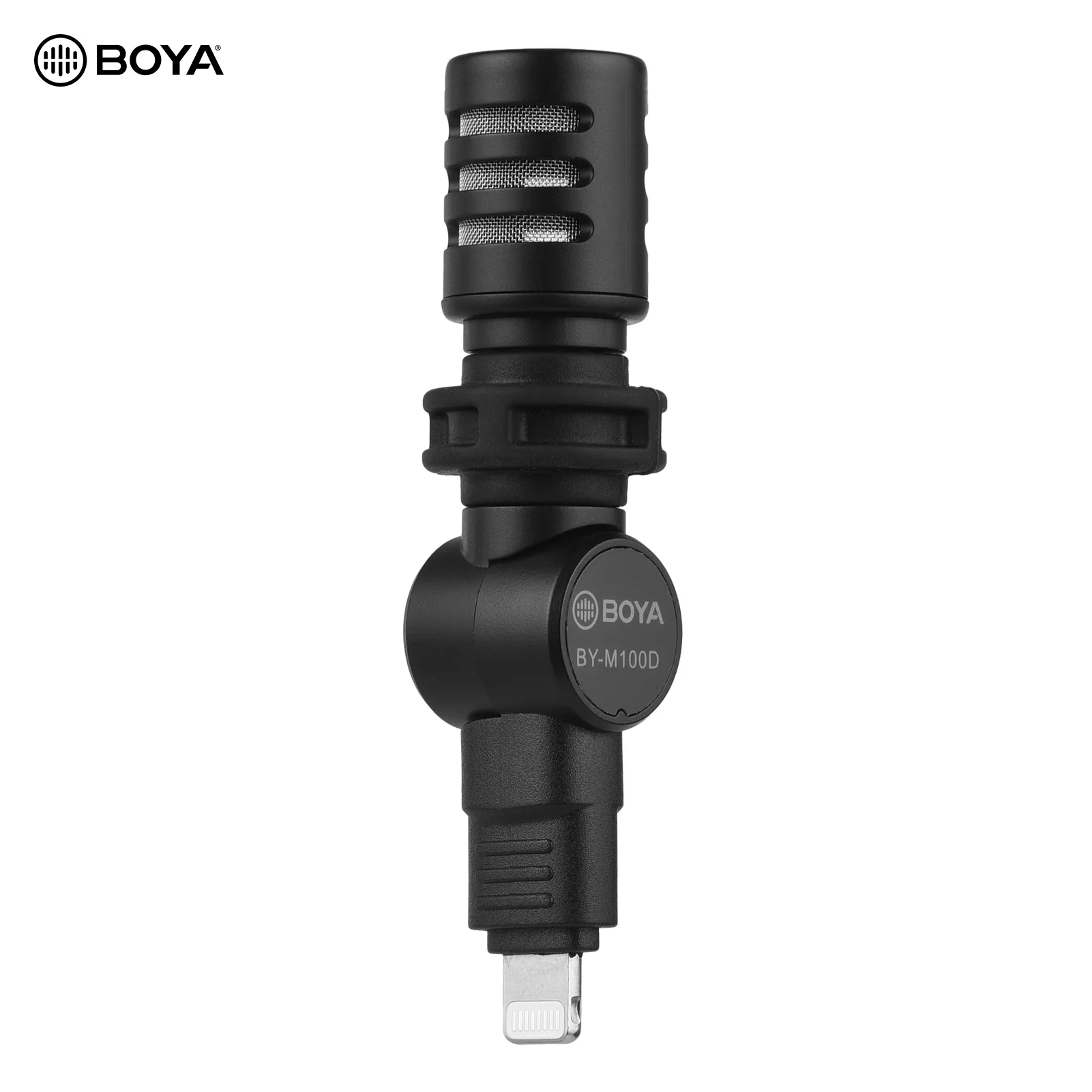 

BOYA BY-M100D мини микрофон для iOS конденсаторный микрофон конденсаторный соединитель складной без батареи пена сумка для переноски ветрового ст...