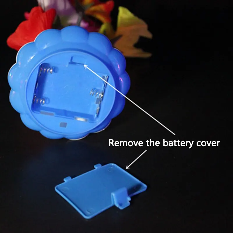 Искусственный цветок светодиодная лампа из оптического волокна ваза лилии каллы