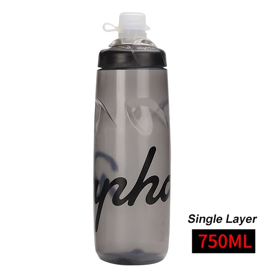 750ml Rapha велосипедная бутылка для воды 620 мл/750 мл Запираемая велосипедная Беговая уличная горная дорога герметичная PP велосипедная бутылка для воды - Цвет: 750ml