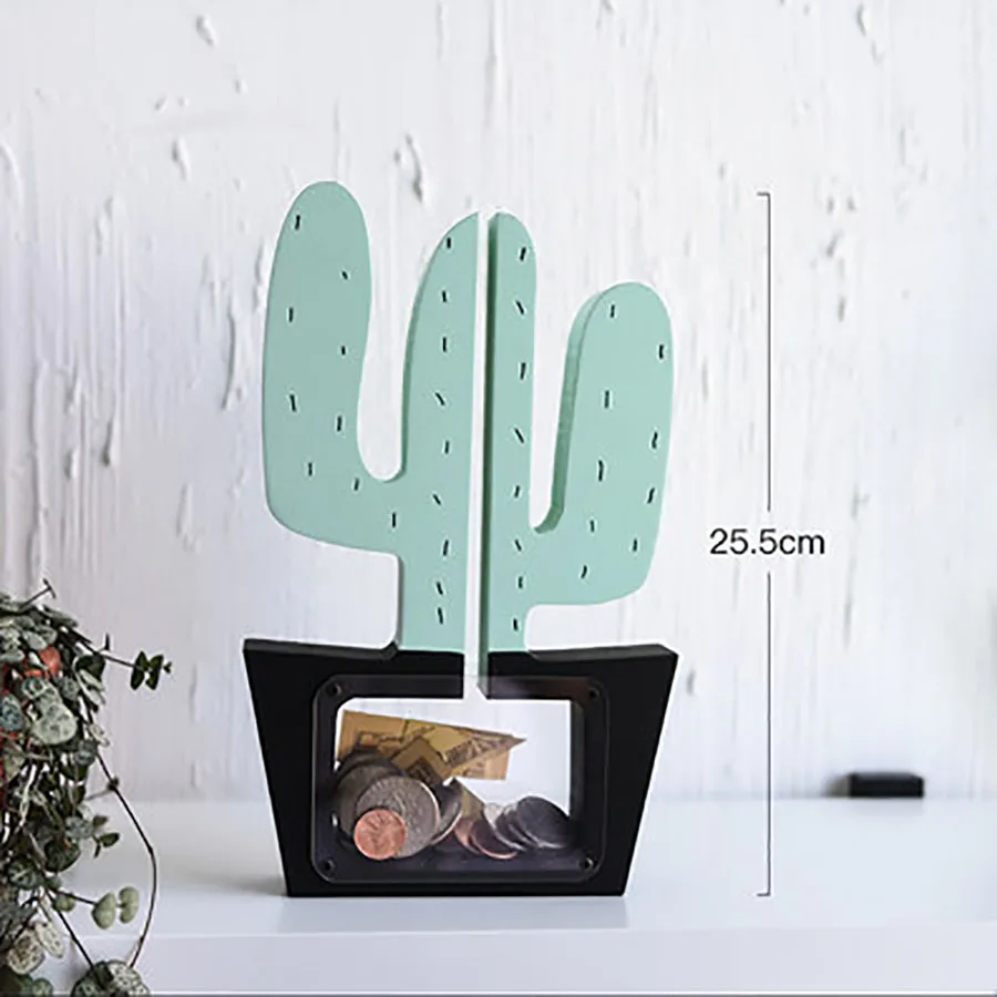 Копилка с мультяшным рисунком сейф цифровой счетчик монет банка для денег