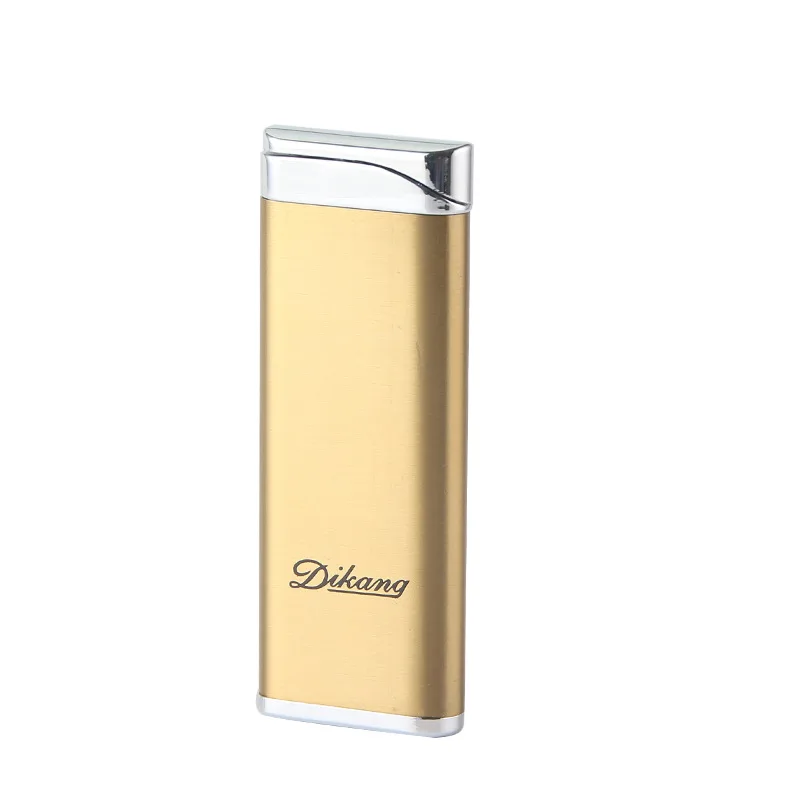 Ультратонкая газовая зажигалка для сигар надувные модные зажигалки сигарет