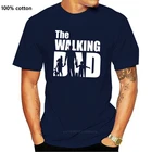 Мужская футболка ходячий папа, забавные новые подарки для отца, идея для мёртвых Дэрил, лозунги, футболка на заказ