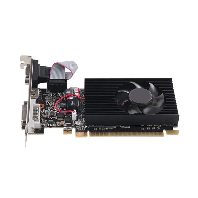 

For NVIDIA GT210 1GB DDR2 64Bit HDMI-compatible VGA DVI-D Desktop Graphic Cards Support PCI Express 2.0 X16 Interface