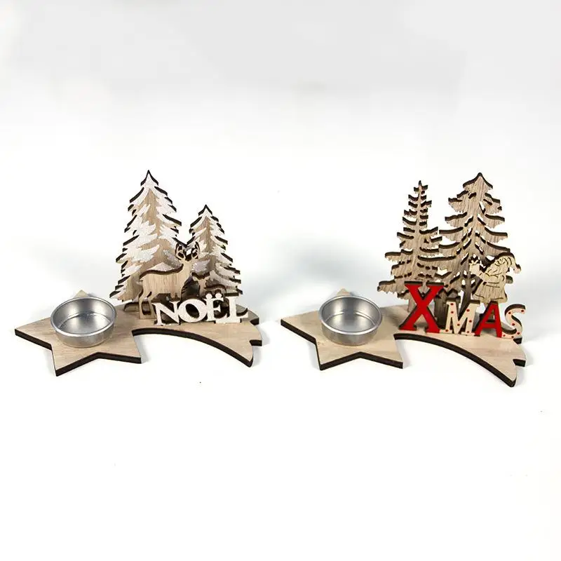 2020 новогодние и рождественские украшения деревянный цветной рисунок сделай сам