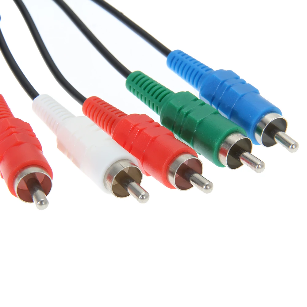 1.8m/6FT HDTV AV Audio Video Cable A/V Component Cord Wire Slim Game Adapter For Sony PlayStation 2 3 PS2 PS3 |