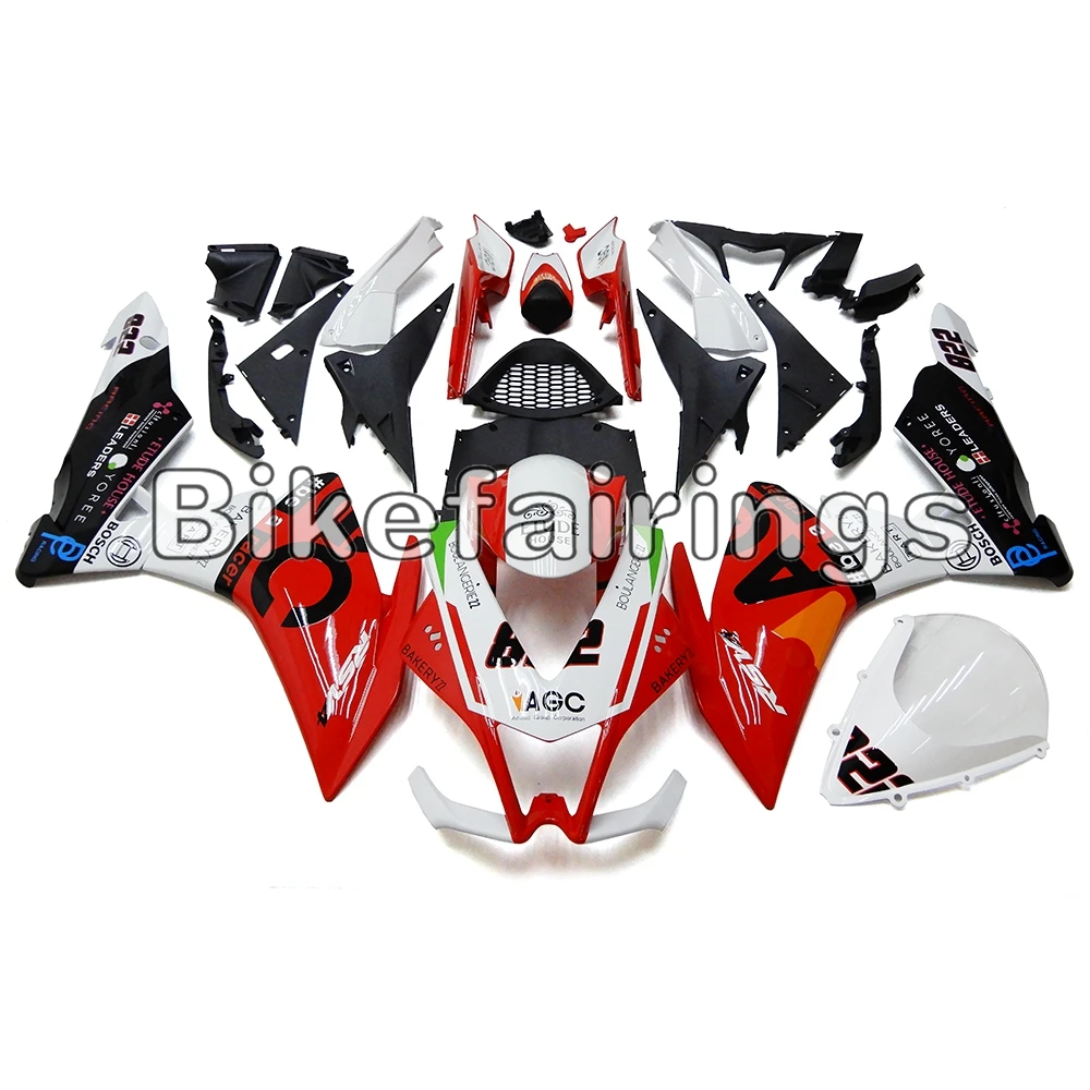 

Red White and Black Bike Fairings For RSV4 1000 Aprilia 2010 2011 2012 2013 2014 2015 ABS Injection Motorbike ABS Bodywork Kit