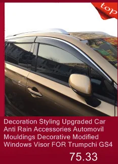 Дождь Стайлинг Наружные молдинги автомобиля анти окна козырек для Honda Accord URV Vezel XR-V CRV Avancier City Civic Fit Greiz Odyssey