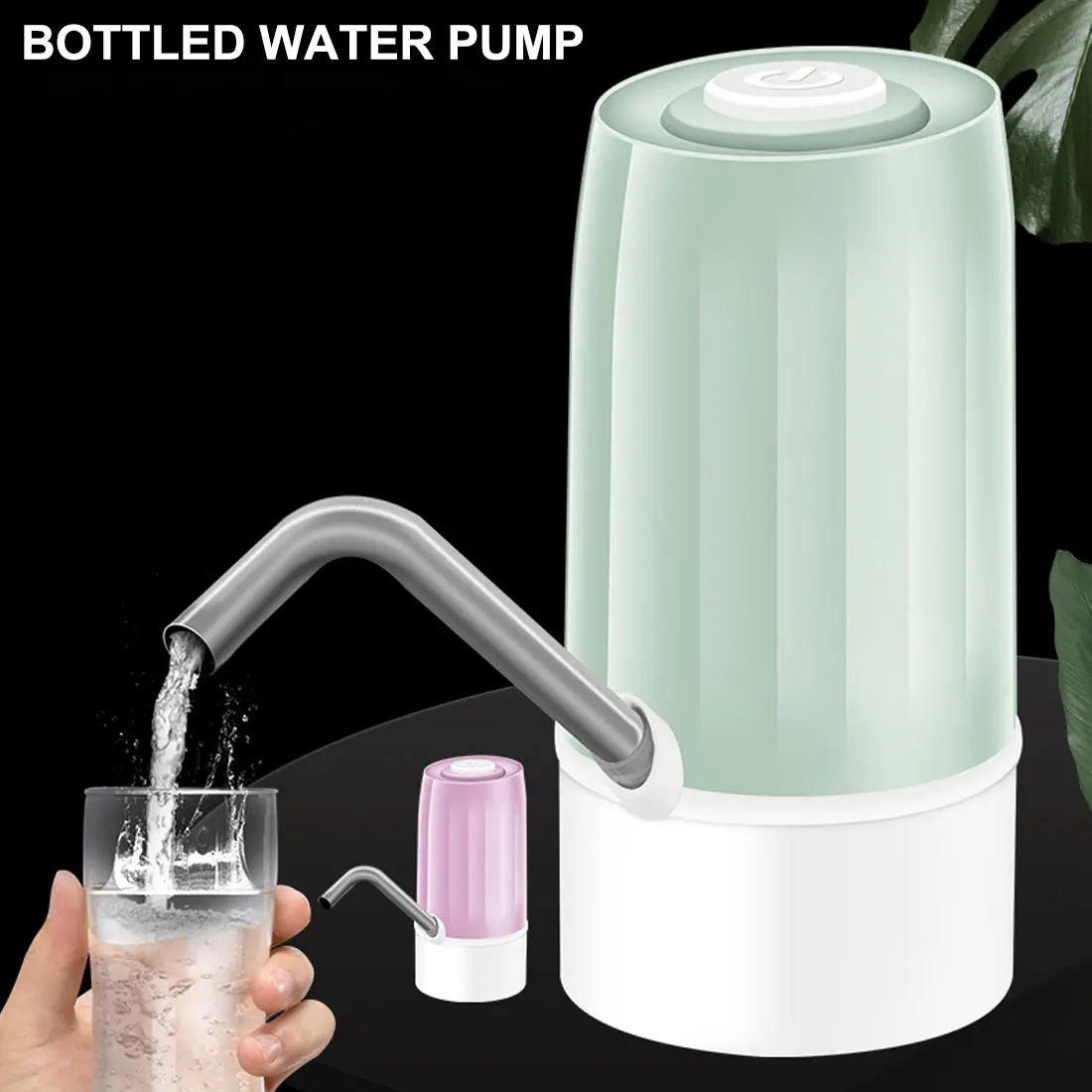 

Electric Dispenser Pump with USB Charging Automatic Portable Water Dispenser Bottle Water Pump Auto Switch Drinking Dispenser