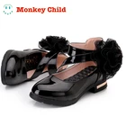 Классические туфли принцессы, весна-осень 2022, детская обувь, школьная повседневная обувь для девочек, танцевальные туфли для подростков на свадьбу и вечеринку