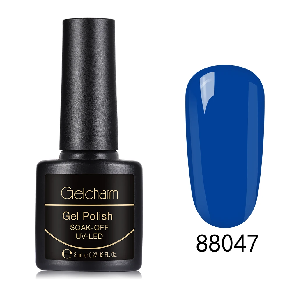 88047 Gelcharm 8 мл сменная серия Гель-лак для ногтей УФ светодиодный отмачиваемый лак для ногтей Блеск для ногтей салон маникюрный лак - Цвет: 88047