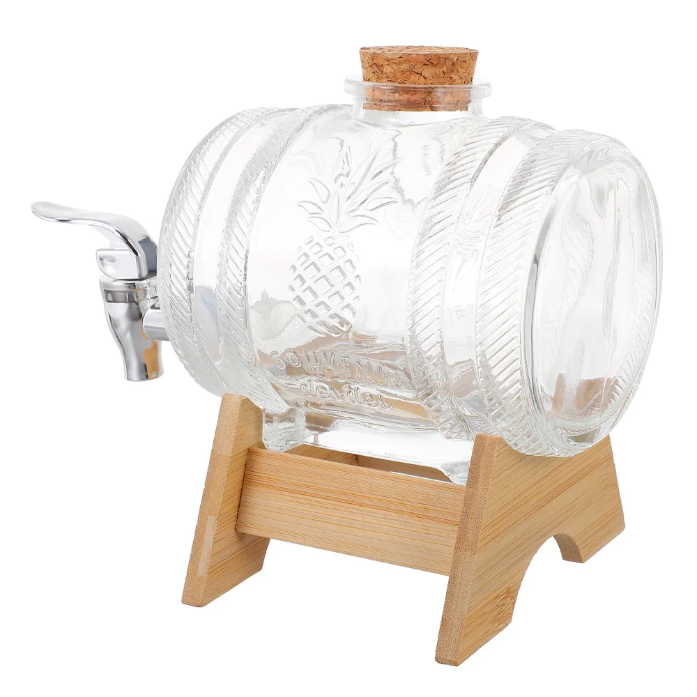 

1 Set Dispenser Beverage Storage with Sealing Lid Beer Container