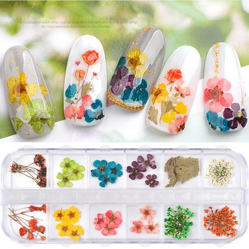 

3D Nail Art Decoration Rhinestone Acrylic Nail Sticker Mix Colorful Flower Water Decals Nail Water Decals Accessories