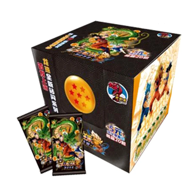 

2021 New 100PCS Japanese Anime Dragon Heros Toy Christmas Super Sayayin Heros Z Trading Card Toys For Children
