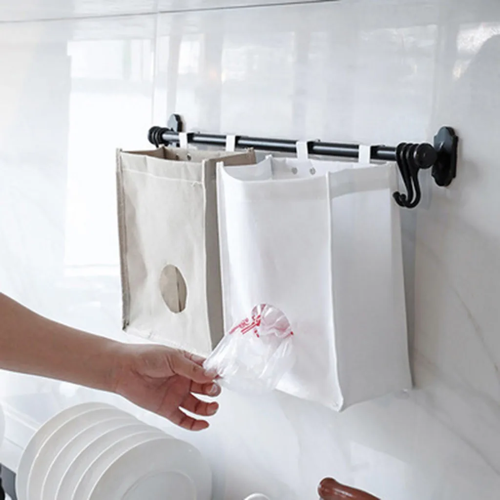 Подвесная сумка для хранения многоразовая кухонная держатель настенный