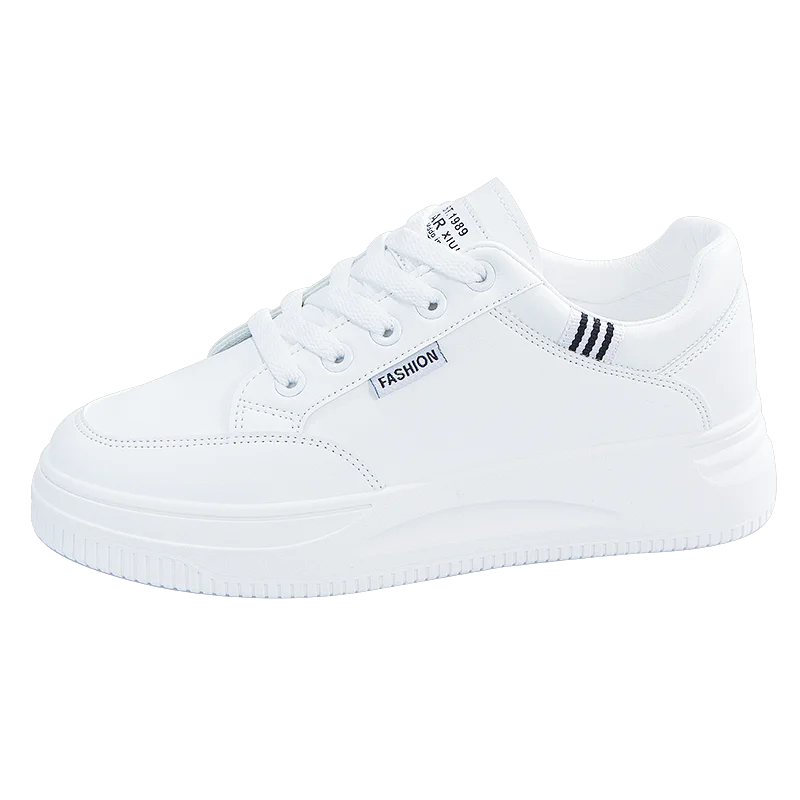 

Туфли Little White женские летние, новинка 2021, универсальные Повседневные Дышащие белые туфли, студенческие спортивные кожаные панельные туфли н...