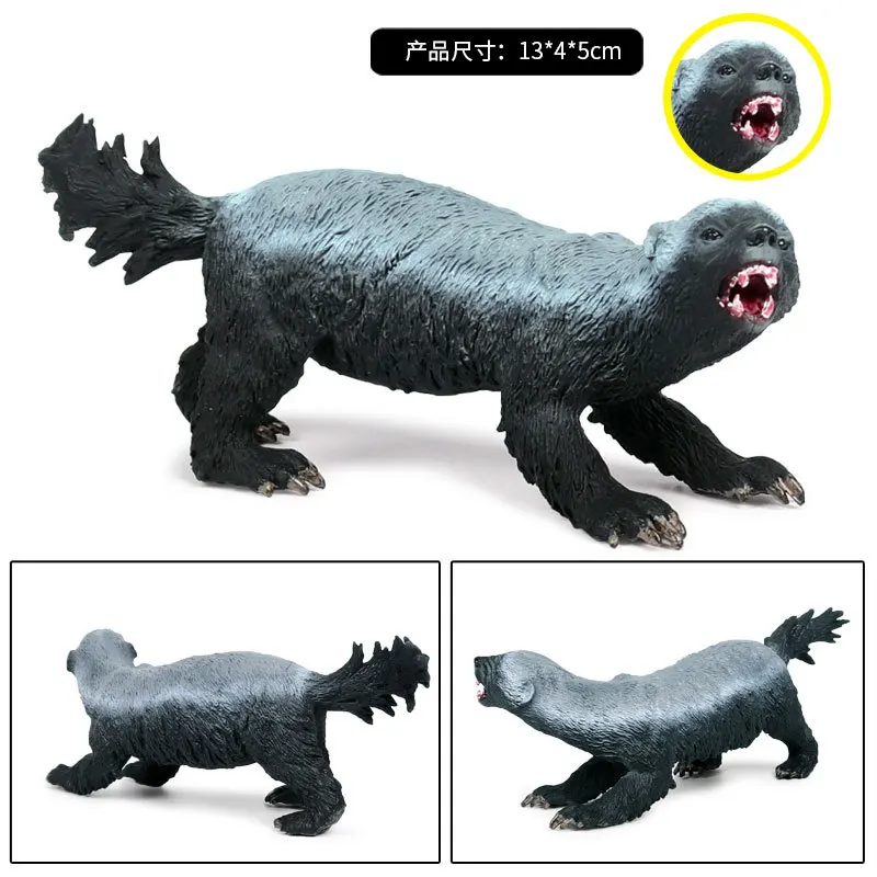 Милый барсук фигурка дикого животного имитационная модель коллекционер