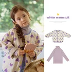 2021, детская верхняя одежда, пальто, Двусторонняя одежда, куртка для девочек, рубашки с длинным рукавом для новорожденных, детские зимние леггинсы, одежда