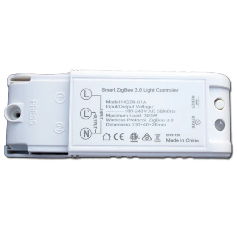 

Умный контроллер освесветильник ZigBee 3,0, модифицированный переключатель «сделай сам» для умного дома, совместим с Echo Alexa светильник ify Zigbee ...