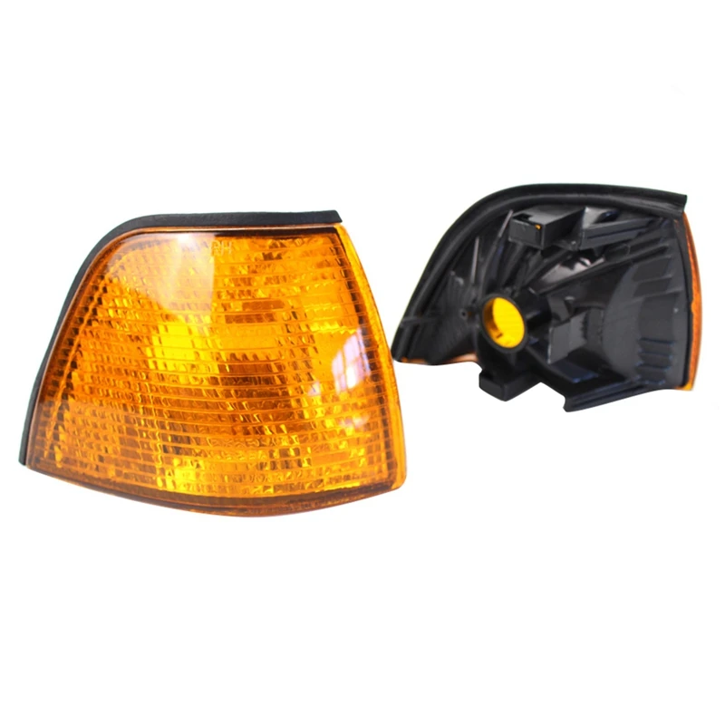 2 шт. желтый янтарный индикатор лампа угловой светильник объектив боковые
