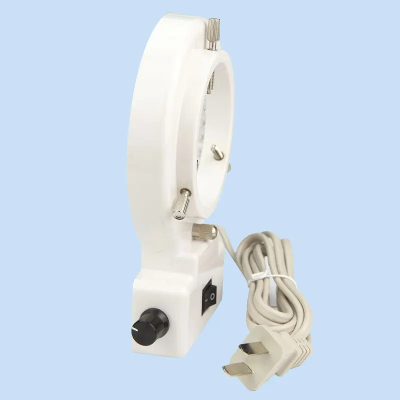 Белый кольцевой светильник для микроскопа с внутренним диаметром 70 мм и 64