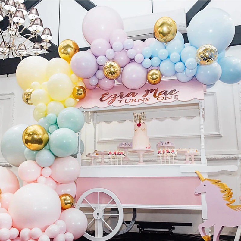

5/10/18/24/36 inch Pastel Candy Balloons Birthday Wedding Party Round Helium Macaron Balloon Baby Shower Arch Decoration